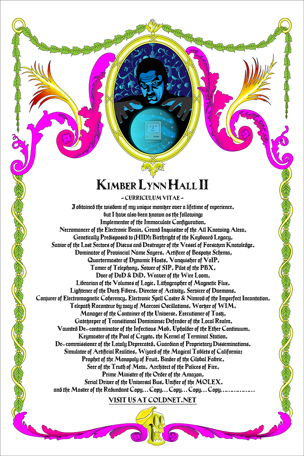 Kimber's Heraldry Poster